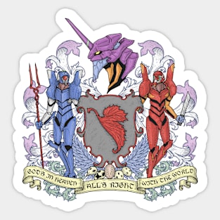 EVA CREST Sticker